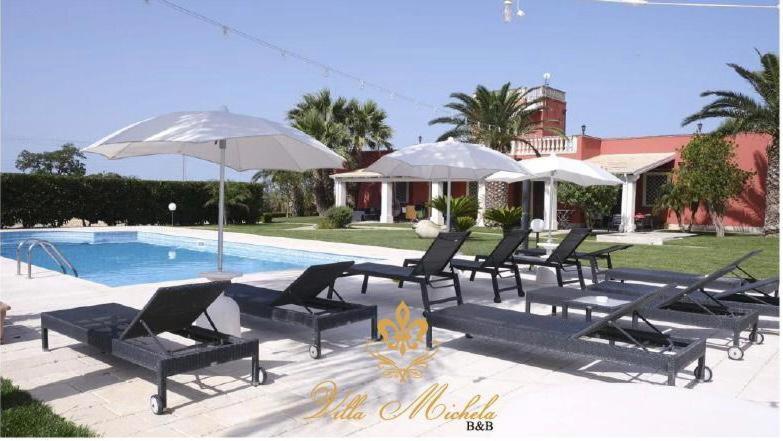 Bed & Breakfast Villa Michela Alezio Eksteriør billede